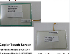 Compatible Konica Minolta Bh-283 Bh363 C220 C280 C360 Touch Screen